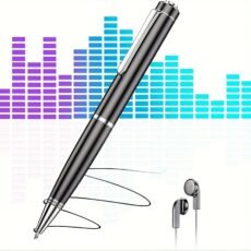 Skaitmeninis diktofonas, garso įrašymo įrenginys (nešiojamas, USB MP3 grotuvas)