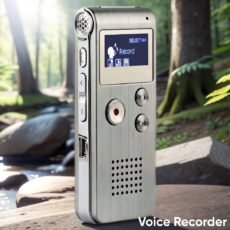 Daugiafunkcis įkraunamas 8GB 650HR skaitmeninis garso įrašymo įrenginys, MP3 grotuvas