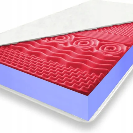 Čiužinys 80x200, kietas, nuo mėšlungio, masažinis H4, 9 cm putų anatominis H3