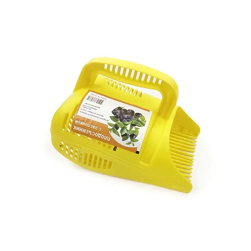 1 vnt. lengvas plastikinis mÄ—lynių rinktuvas su minkÅ¡ta rankena ir ergonomiÅ¡ka laikmena – patvarus vaisių Å¡epetys Å¡velniam derliui, sodininkystei (mÄ—lynÄ—s, avietÄ—s, avieÄių), mažųjų vaisių rinkimo įrankis, tvirtas dizainas, neelektrinis prietaisas, naudojimui, kompaktiÅ¡kas dizainas, lauko entuziastams PrekÄ—s informacija 3